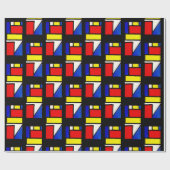 Papier Cadeau Bloc de couleur (Plat)