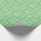 Papier Cadeau Bloc Vert (Coin)