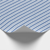 Papier Cadeau Block Print Lotus Stripes (Coin)