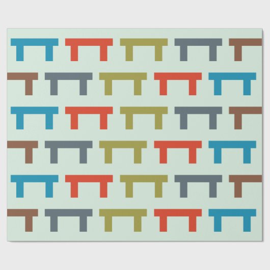 Papier Cadeau blocs (Plat)