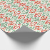Papier Cadeau Blocs d'art populaire Imprimer Papier rouge vert à (Coin)