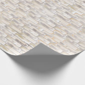 Papier Cadeau Blocs De Neige Iglos Blancs (Coin)