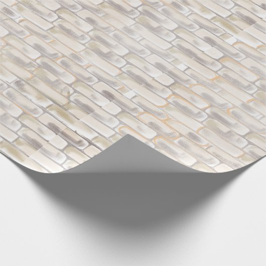 Papier Cadeau Blocs De Neige Iglos Blancs (Coin)