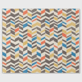 Papier Cadeau Blocs de tour (Plat)