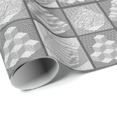 Papier Cadeau Blocs Papier d'enrobage de puzzle Maze (Coin rond)