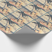 Papier Cadeau Blonde Kneeling Modèle de bikini Thunder_Cove (Coin)