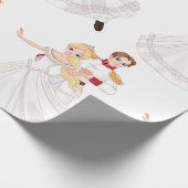 Papier Cadeau Blonde Princess and Charming Prince Fairytale (Coin)