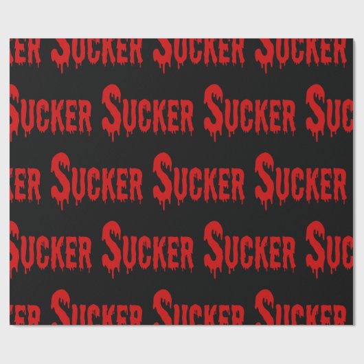 PAPIER CADEAU BLOODSUCKER (Plat)