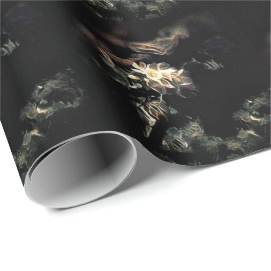 Papier Cadeau Bloomed (Coin rond)