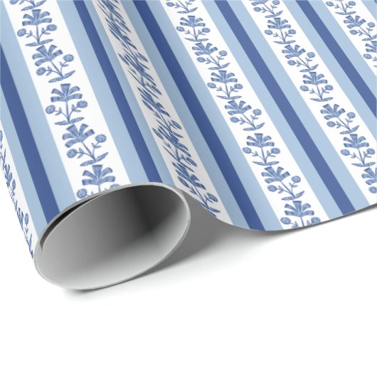 Papier Cadeau Bloquer le lotus d'impression (Coin rond)