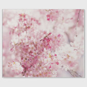 PAPIER CADEAU BLOSSOM ROSE ET CHERRY BLANC (Plat)