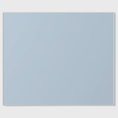 Papier Cadeau Blue Aura Spring Summer Trending Solid Color (Plat)