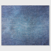Papier Cadeau Blue background, denim jeans texture background. D (Plat)