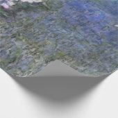 Papier Cadeau Blue Forest Path Impressionist Oilpaint (Coin)