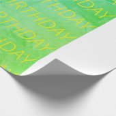 Papier Cadeau Blue/green tye-dye Wrapping Paper (Coin)