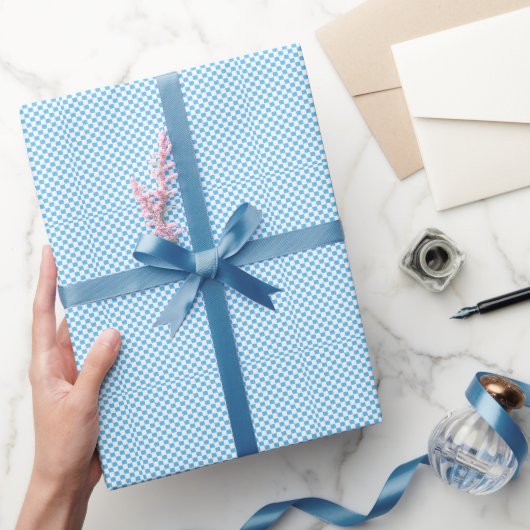 Papier Cadeau Blue pattern (Cadeaux)