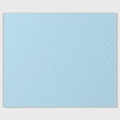 Papier Cadeau Blue pattern (Plat)