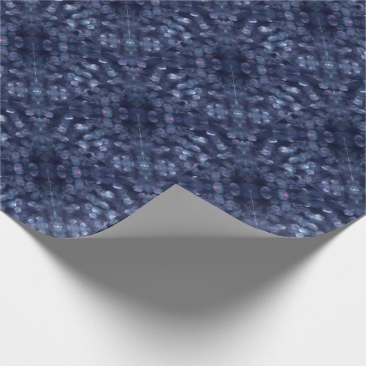 Papier Cadeau Blue Sparkle (Coin)