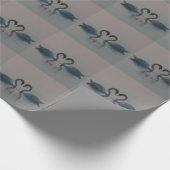 Papier Cadeau Blue Swans Must Be Love (Coin)