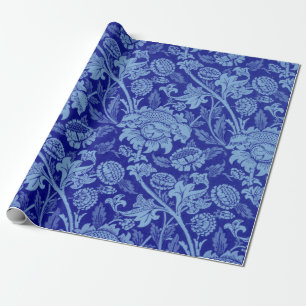 Papier Cadeau Blue Wey par William Morris