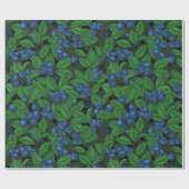 Papier Cadeau Blueberry (Plat)