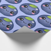 Papier Cadeau Blueberry de Kawaii (Coin)