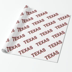 Papier Cadeau Bluebonnet Texan