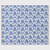 Papier Cadeau Bluebonnet Texas Wild Flower Motif (Plat)