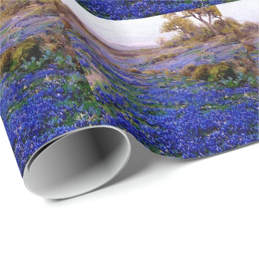 Papier Cadeau Bluebonnets à Twilight, au nord de San Antonio (Coin rond)