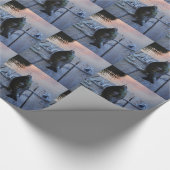 Papier Cadeau Bluegill au coucher du soleil Lac Arrowhead (Coin)