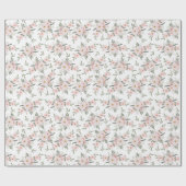 Papier Cadeau Blush Daisy Whisper (Plat)