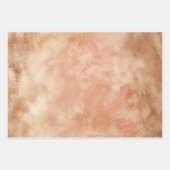 Papier cadeau Blush Peach Cowgirl (Devant)