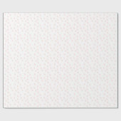 Papier Cadeau Blush Pink Simple Moderne Motif (Plat)