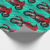 Papier Cadeau BMW Motorcycle pour papier enveloppant mat (Coin)