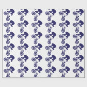 Papier Cadeau BMX Biker (Plat)