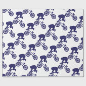 Papier Cadeau BMX-Biker (Plat)