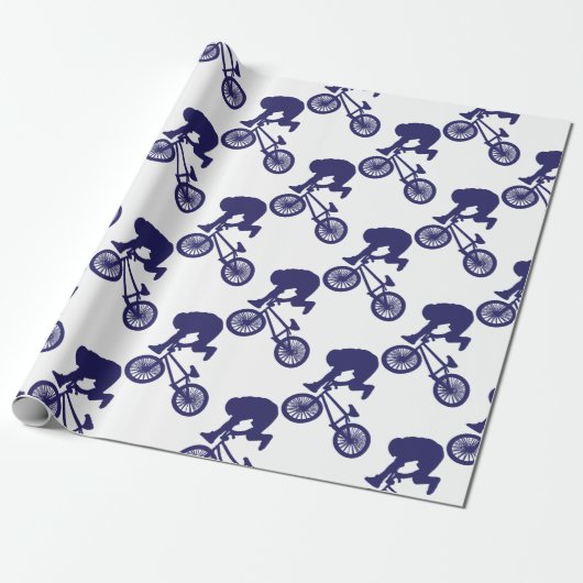 Papier Cadeau BMX-Biker (Déroulé)