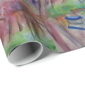 Papier Cadeau Boat Romantique Aquarelle Papier à enveloppement b (Coin rond)