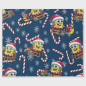 Papier Cadeau Bob l'éponge  (Plat)