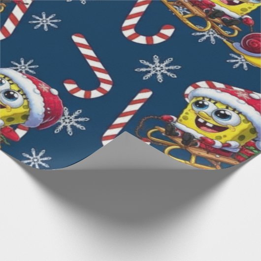 Papier Cadeau Bob l'éponge  (Coin)