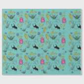 Papier Cadeau Bogue heureux (Plat)