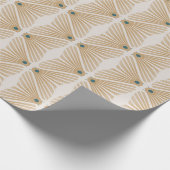 Papier Cadeau bogues Art Déco pastel (Coin)