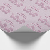 Papier Cadeau boguet de bébé pour les filles jumelles (Coin)