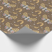 Papier Cadeau Boho Brown Moth (Coin)