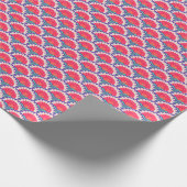 Papier Cadeau Boho Chic Floral Vintage Imprimer. (Coin)