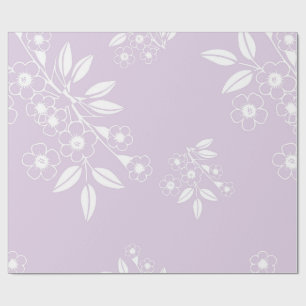 Papier Cadeau Boho coloré motif floral esthétique