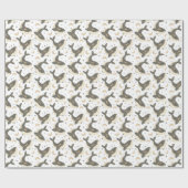 Papier Cadeau Boho Cute Whale Moon Star (Plat)