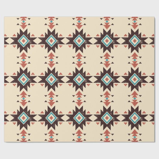 Papier Cadeau Boho Diamond Emblem (Plat)