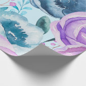 Papier Cadeau Boho Flowers Motif (Coin)