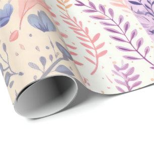 Papier Cadeau Boho mignon Pastel